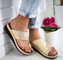 Load image into Gallery viewer, Women Comfy Platform Sandal Shoes