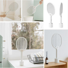 Load image into Gallery viewer, USB Rechargeable Electric Mosquito Swatter Pest Control Racket