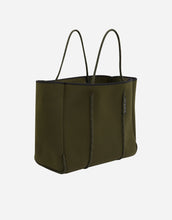 Load image into Gallery viewer, Flying solo tote in khaki