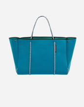 Load image into Gallery viewer, PRE ORDER // Escape™ tote in deep oceanic/sea glass (dual tone)