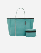 Load image into Gallery viewer, Flying solo tote in sea glass
