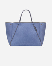 Load image into Gallery viewer, Guise neoprene tote bag in fade denim print