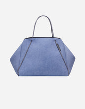Load image into Gallery viewer, Guise neoprene tote bag in fade denim print