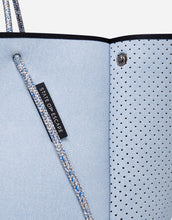 Load image into Gallery viewer, Guise neoprene tote bag in super fade denim print