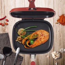 Load image into Gallery viewer, Double sided grill pan