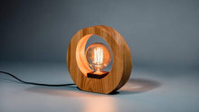 Load image into Gallery viewer, Wooden Decorative Table Lamp / Edison Bulb / Modern Minimalist Loft Design
