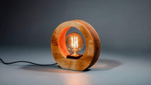 Load image into Gallery viewer, Wooden Decorative Table Lamp / Edison Bulb / Modern Minimalist Loft Design
