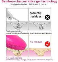 Load image into Gallery viewer, FACIAL MASSAGE AND CLEANSING DEVICE (RECHARGEABLE)
