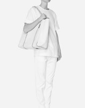Load image into Gallery viewer, Cityscape mark II tote in navy with blended rope
