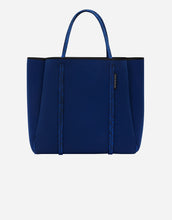 Load image into Gallery viewer, Cityscape mark II tote in navy with blended rope
