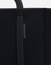 Load image into Gallery viewer, City North South tote in black
