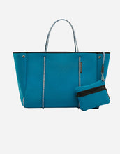 Load image into Gallery viewer, PRE ORDER // Escape™ tote in deep oceanic/sea glass (dual tone)
