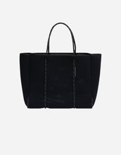 Load image into Gallery viewer, Flying solo tote in highlight fleck black
