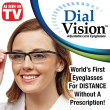 Load image into Gallery viewer, DIAL VISION- THE WORLD'S FIRST ADJUSTABLE EYEGLASSES

