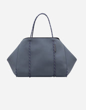 Load image into Gallery viewer, Escape Tote in Pewter with flecked sailing rope handles

