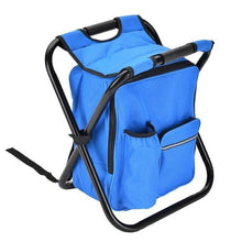Load image into Gallery viewer, Folding Chair Backpack
