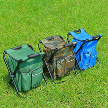 Load image into Gallery viewer, Folding Chair Backpack
